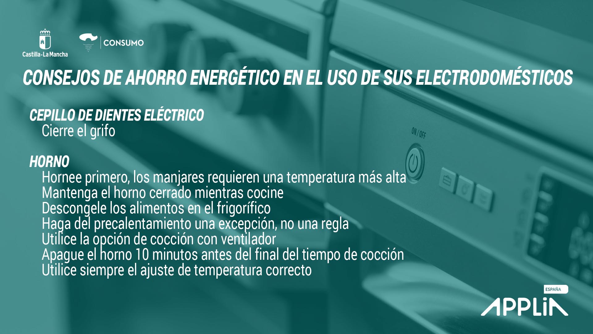 Consejos De Ahorro Energ Tico En El Uso De Sus Electrodom Sticos